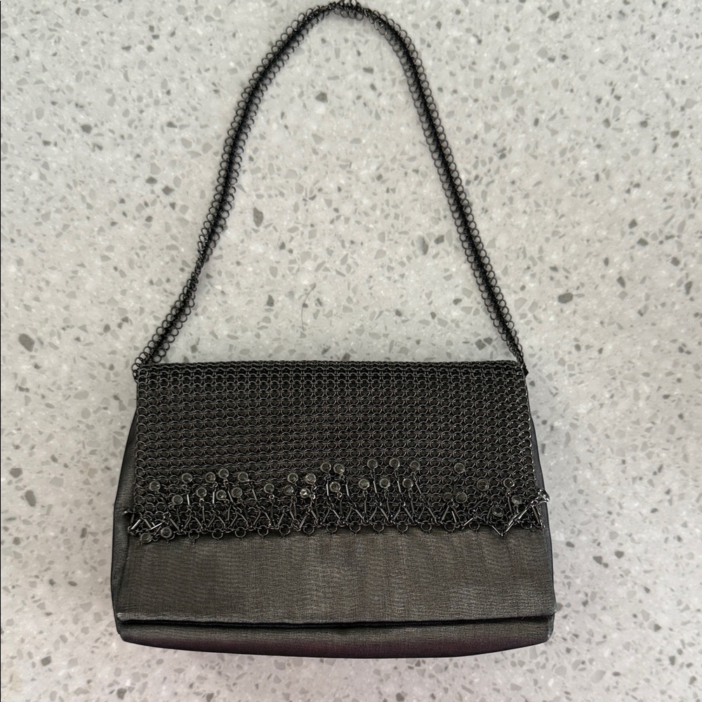 Elegant Black Chain Shoulder Bag
